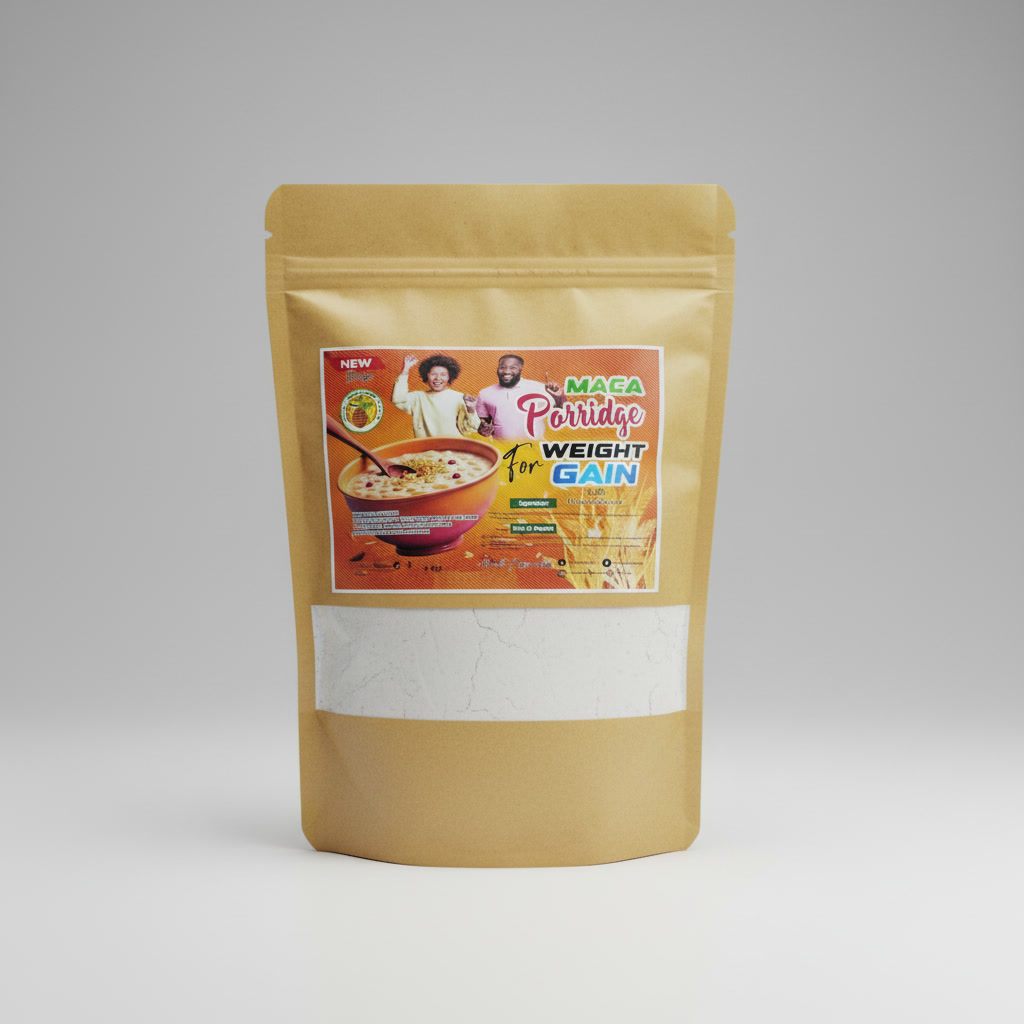 Natural Maca Porridge for Healthy Weight Gain & Curves